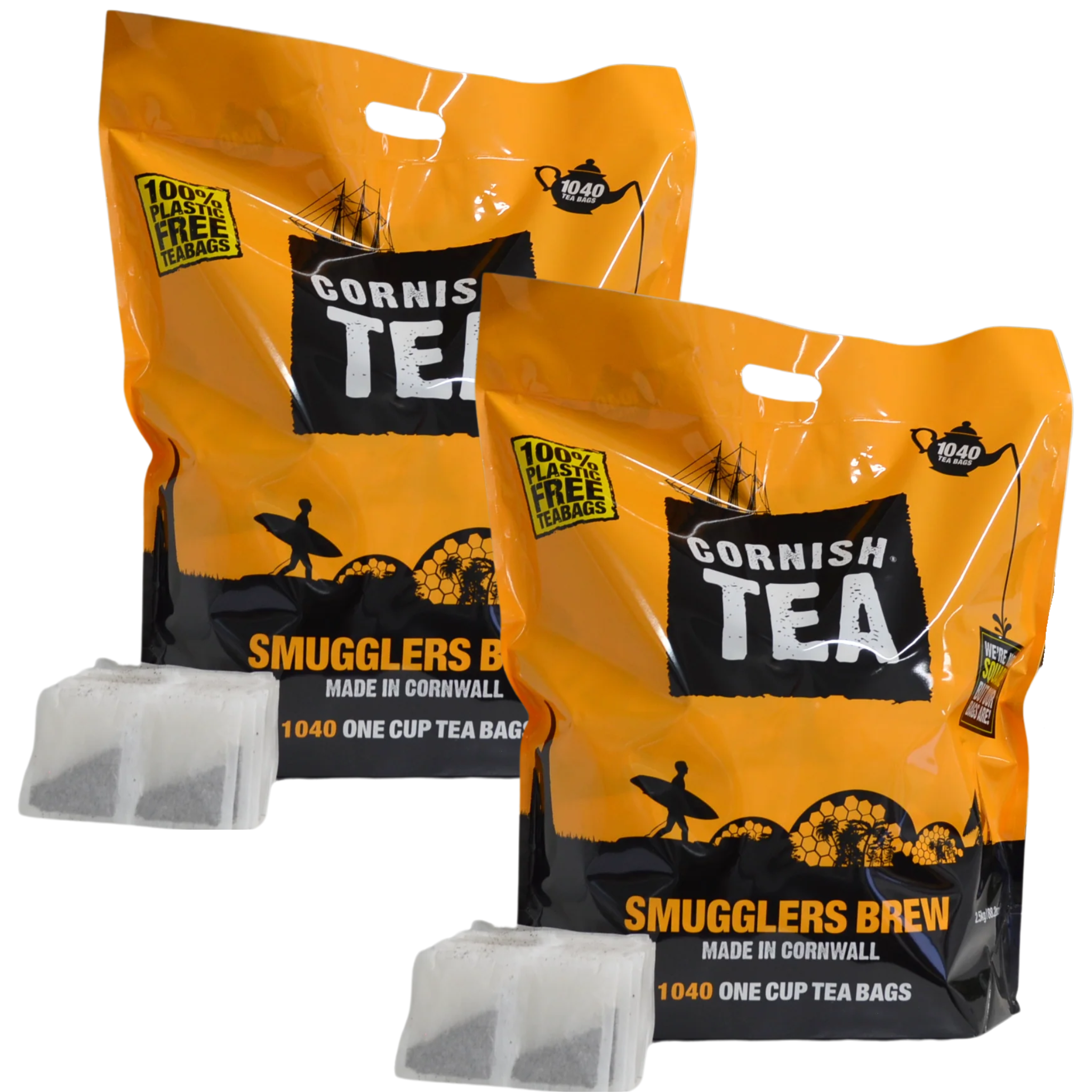 Cornish Tea Smugglers Brew - 2 x 1040 Teabags