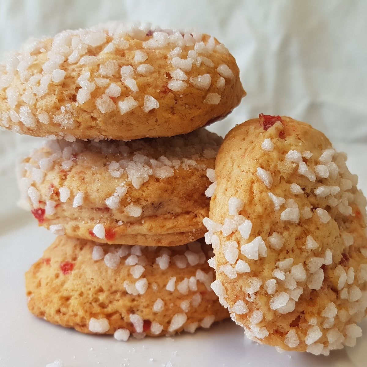 Cherry Almond Pirans Square