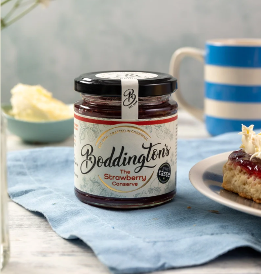 Cornish Afternoon Clotted Cream Tea Deluxe Hamper with Scones & Sweet Treats
