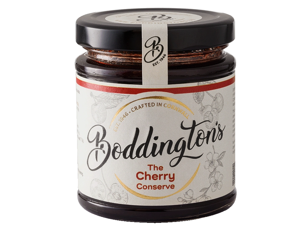 Boddington's Cherry Conserve ~ Handmade Cornish Cherry Jam - 227g