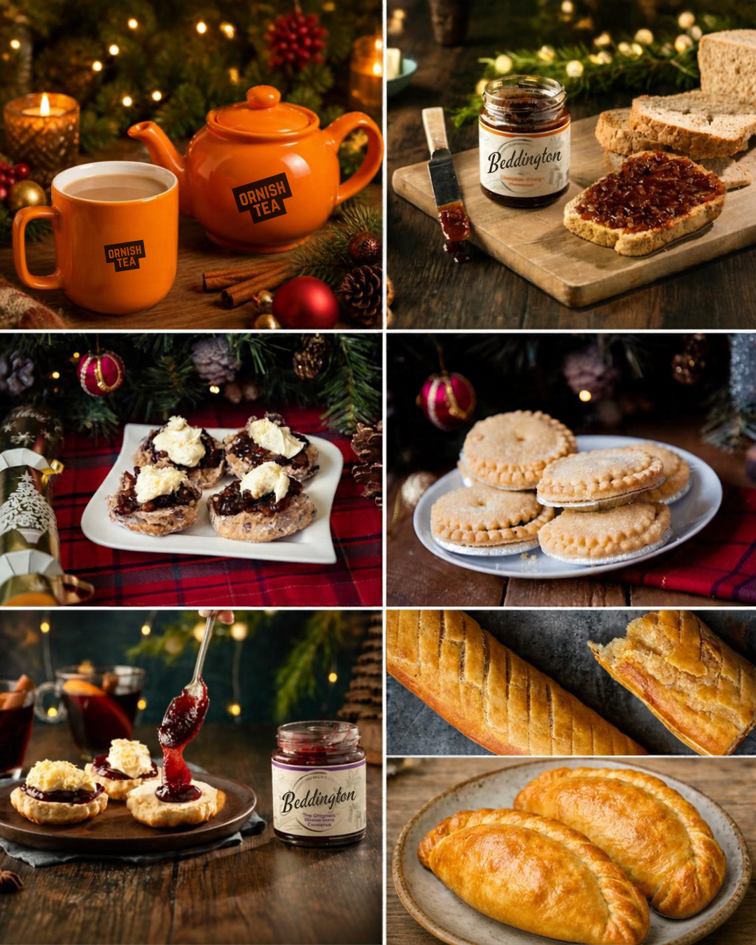 Cornish Family Christmas Feast Hamper