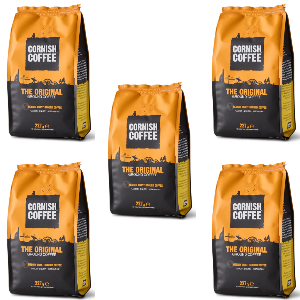 Cornish Coffee - The Original Ground Coffee 5 x 227g