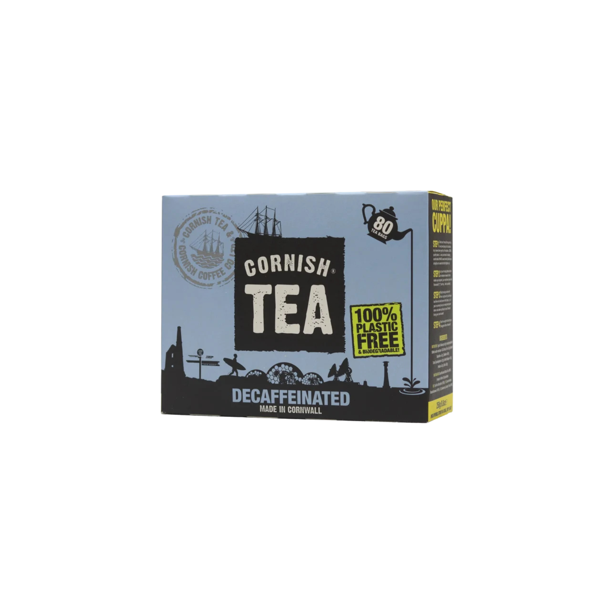 Cornish Tea Smugglers Brew Decaf - 80s