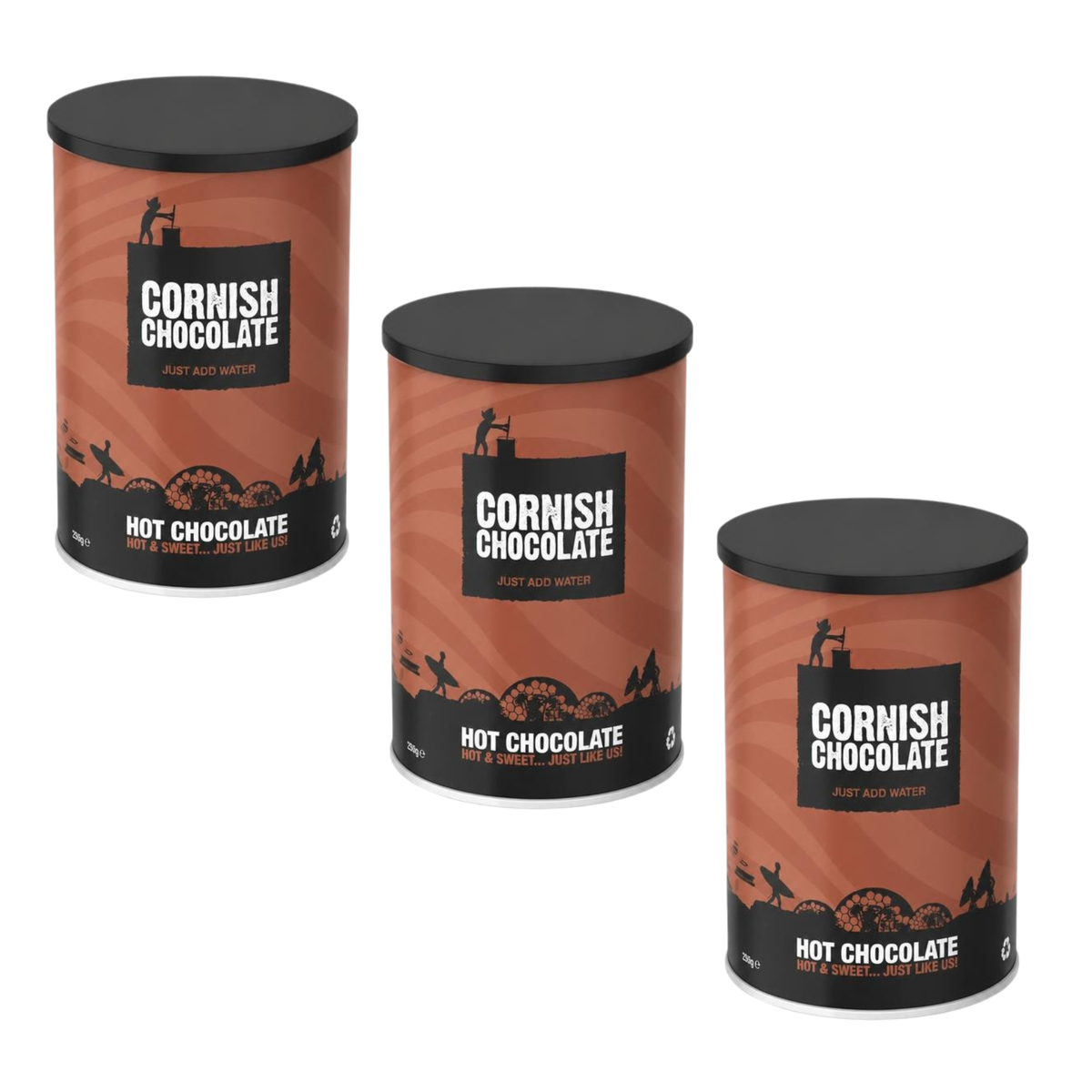 Cornish Hot Chocolate - 3 x 250g