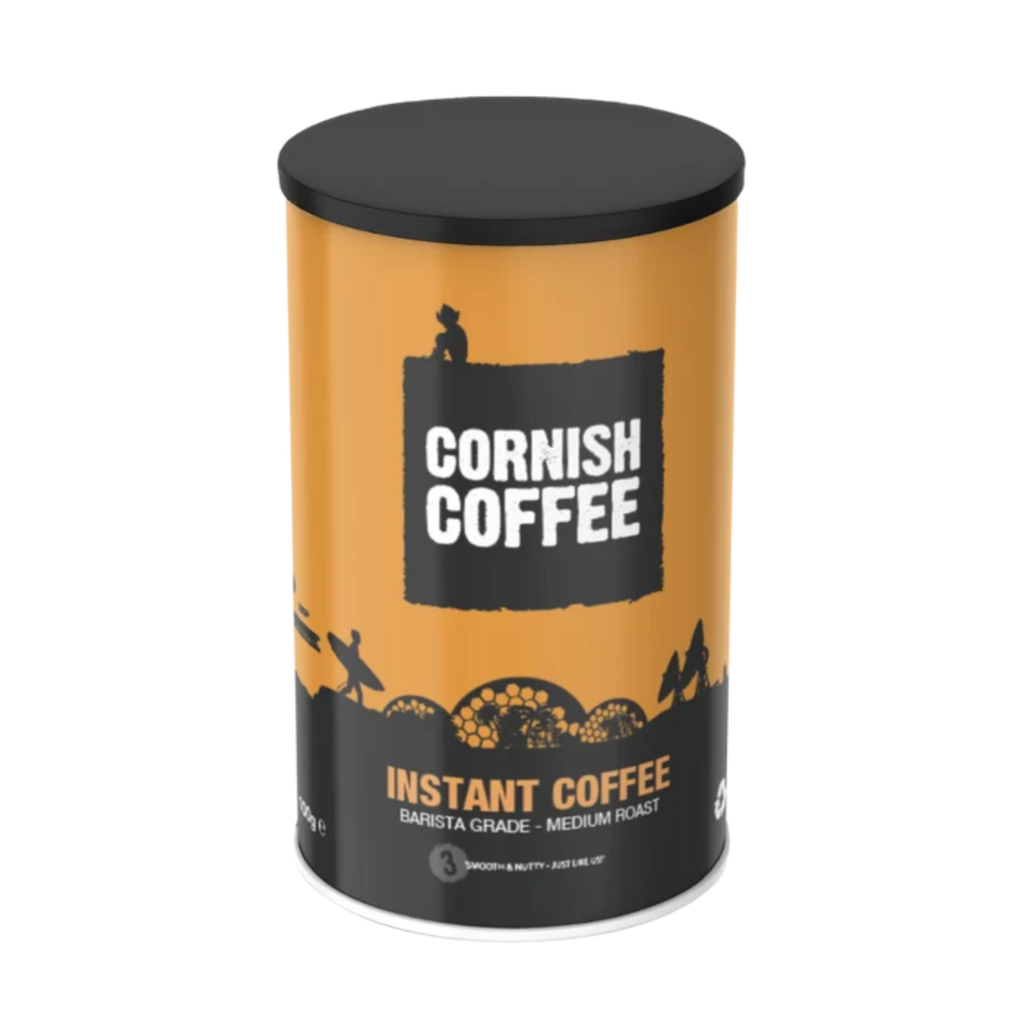 Cornish Instant Coffee - Barista Grade - Medium Roast - 1 x 100g