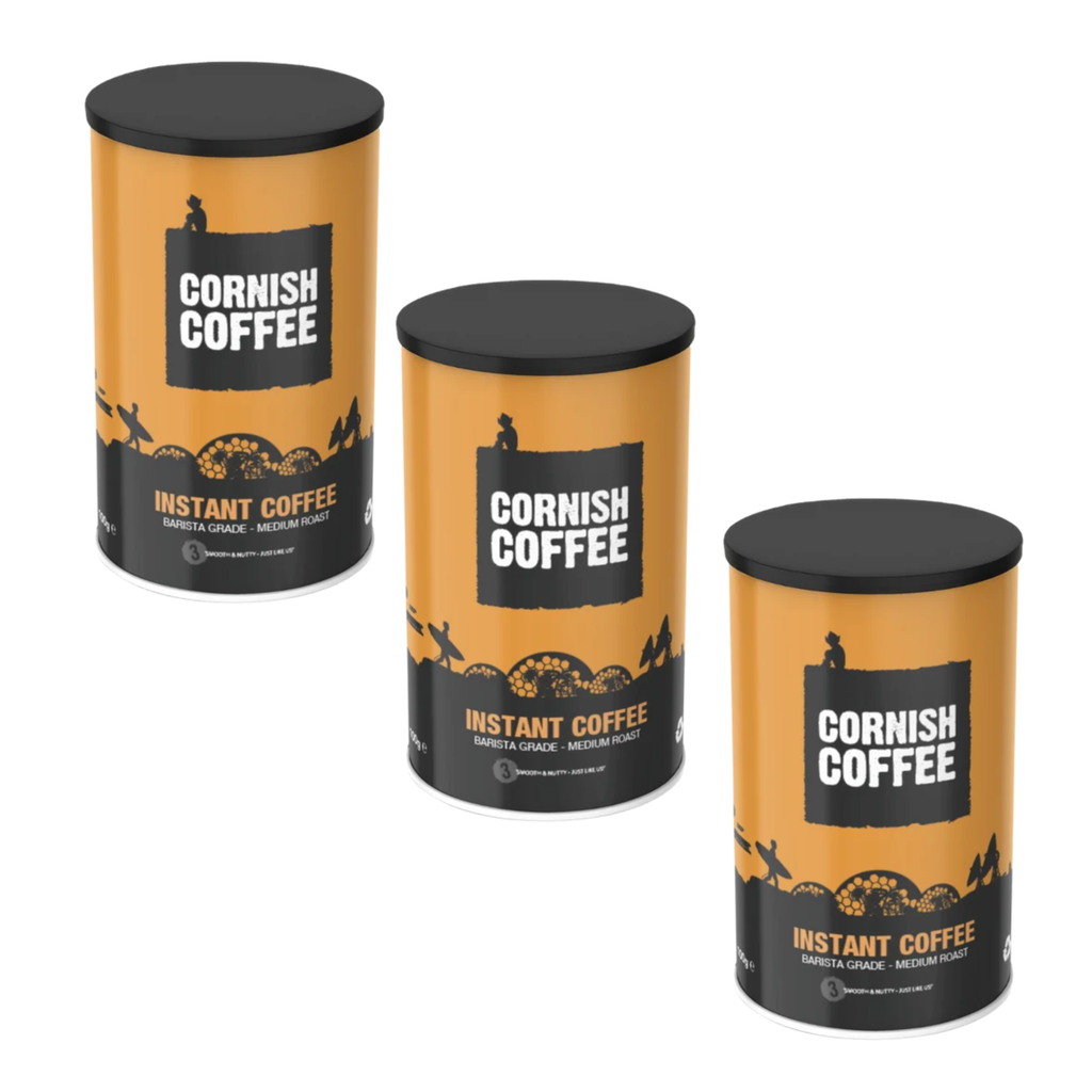 Cornish Instant Coffee - Barista Grade - Medium Roast - 1 x 100g