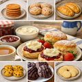 Cornish Luncheon Clotted Cream Tea Hamper with Scones, Sweet Treats & Pasties