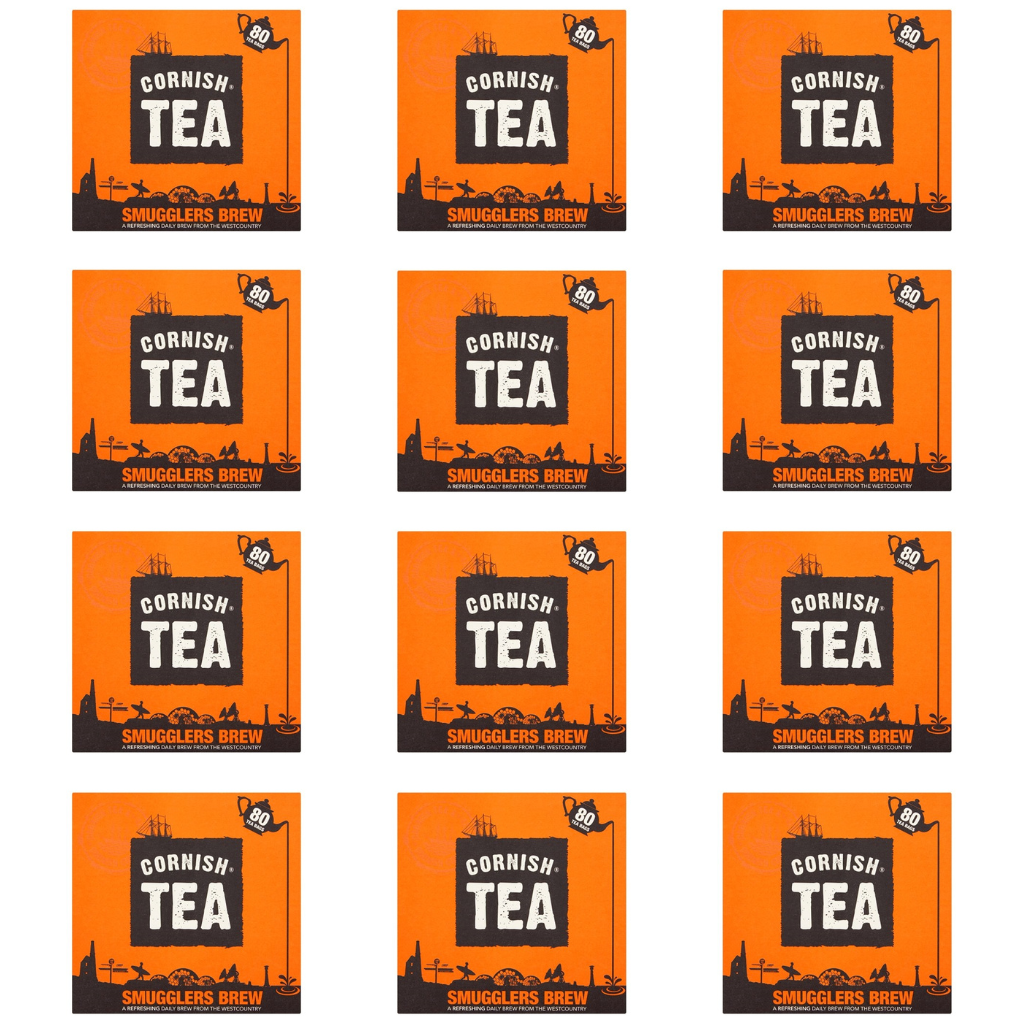Cornish Tea Smugglers Brew - 12 x 80 Teabags
