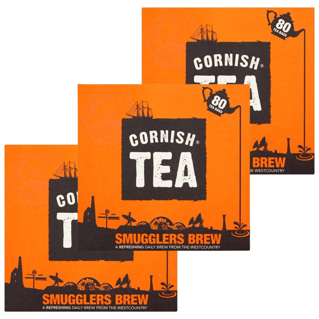Cornish Tea Smugglers Brew - 3 x 80 Teabags