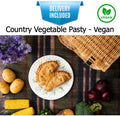 10 x Country Vegetable Pasties Hamper (Vegan)